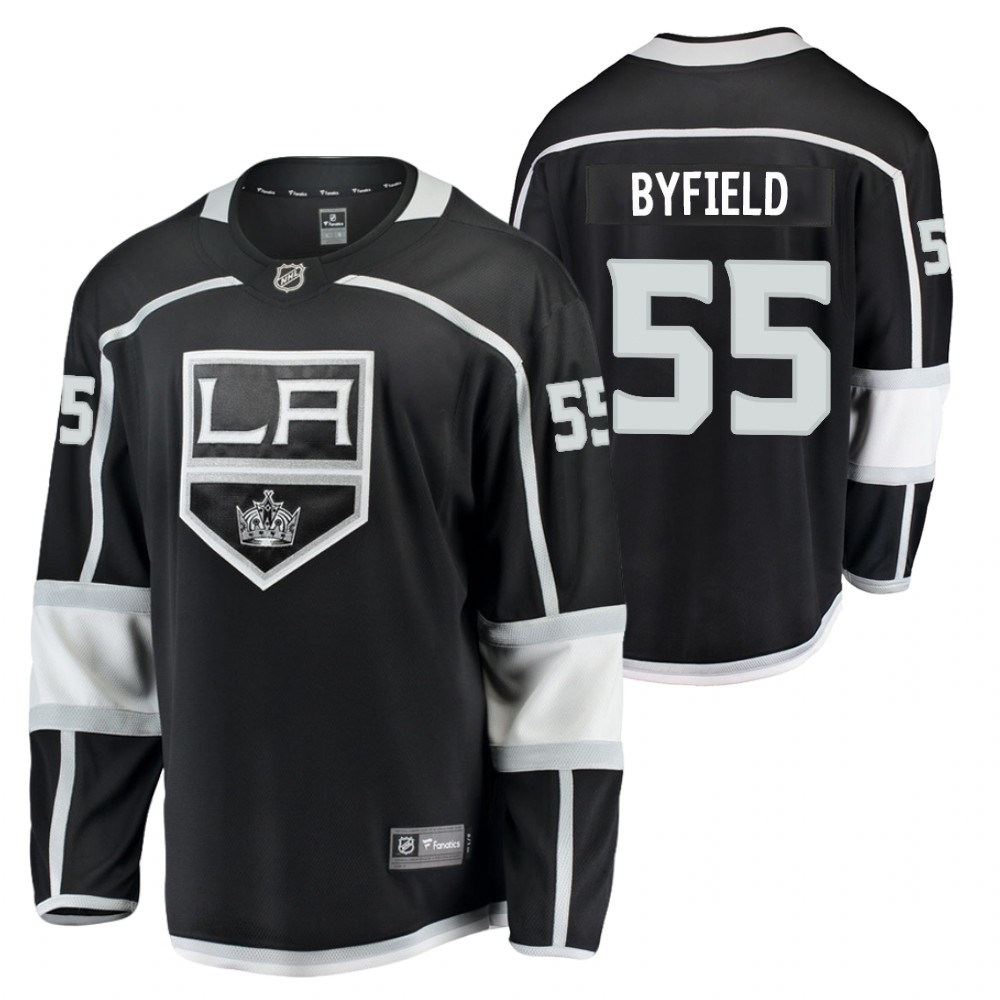 Quinton Byfield Los Angeles Kings 2020 NHL Draft Black Home Jersey