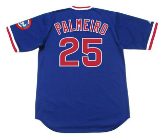 RAFAEL PALMEIRO Chicago Cubs 1988 Majestic Cooperstown Throwback Baseball Jersey
