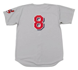 RAY FOSSE Cleveland Indians 1970 Away Majestic Baseball Throwback Jersey
