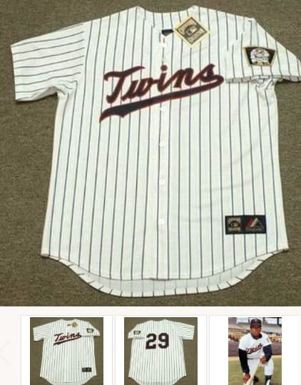ROD CAREW Minnesota Twins 1969 Majestic Cooperstown Throwback Home Baseball Jersey
