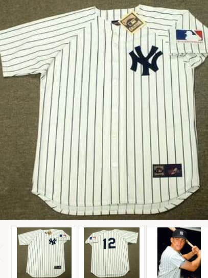RON BLOMBERG New York Yankees 1969 Majestic Cooperstown Home Jersey