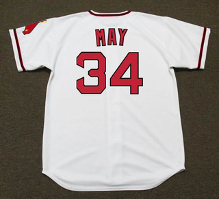 RUDY MAY California Angels 1970 Majestic Cooperstown Home Baseball Jersey