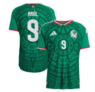 Raúl Jiménez Mexico National Team adidas 2026 Home On-Field Authentic Jersey - Green