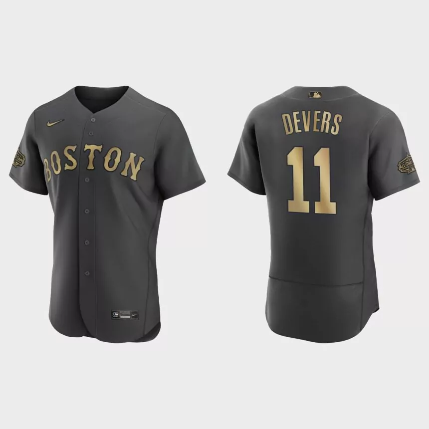 Rafael Devers Boston Red Sox 2022 MLB All-Star Game Authentic Jersey – Charcoal
