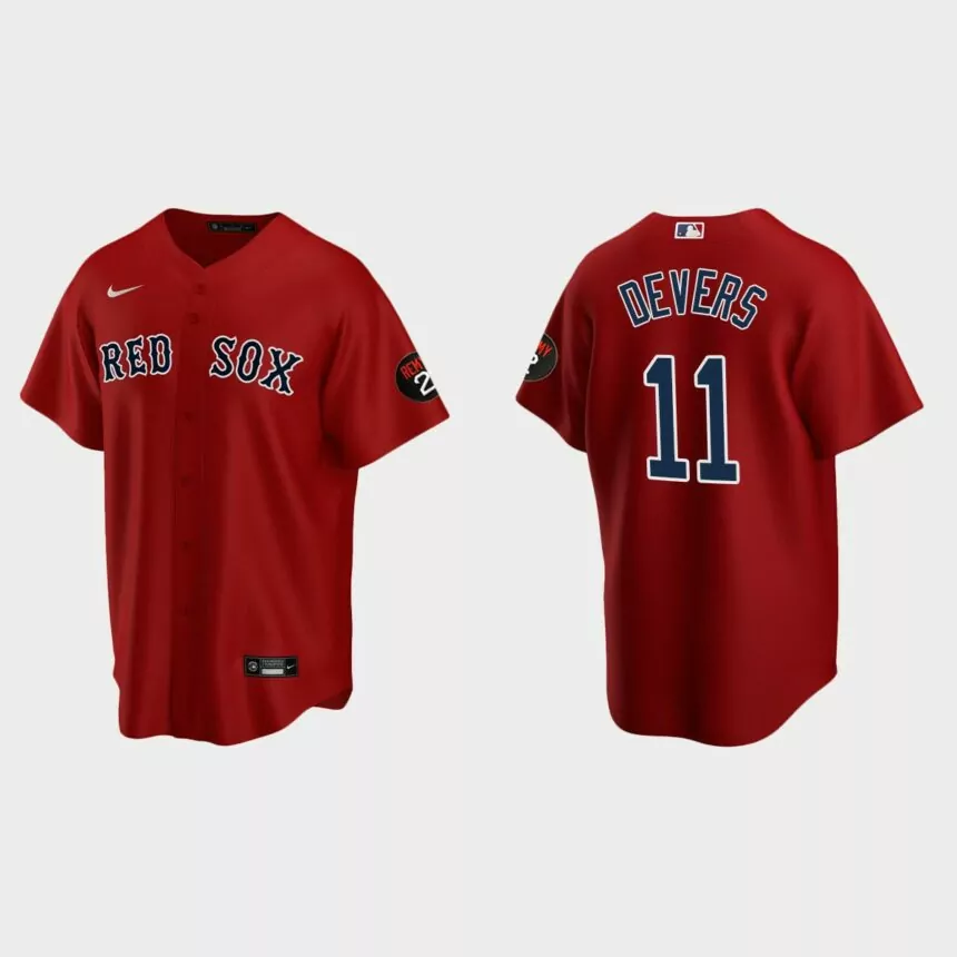 Rafael Devers Boston Red Sox 2022 Replica Jersey – Red
