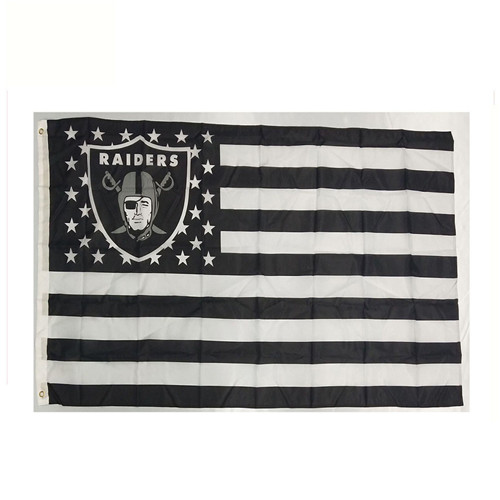Raiders Flag Size 3X5Ft