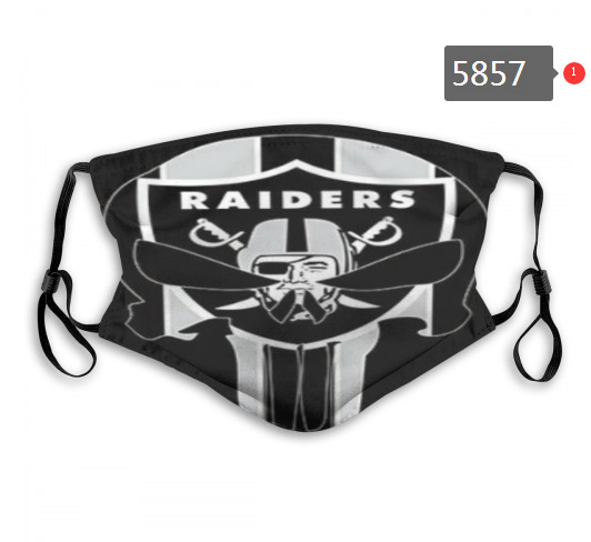 Raiders Skull Mask with PM2.5 Filter Double Protection (4)