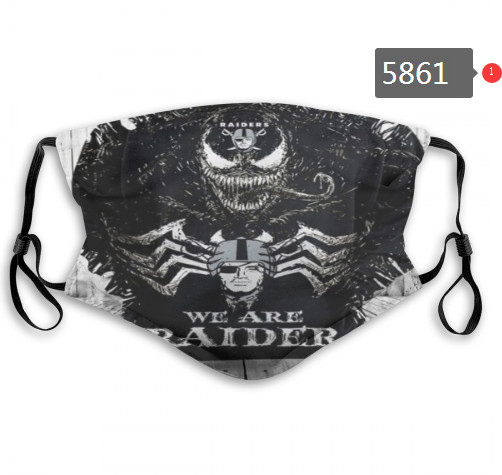 Raiders Skull Mask with PM2.5 Filter Double Protection (8)