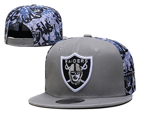 Raiders Team Logo Snapback Hat --TX