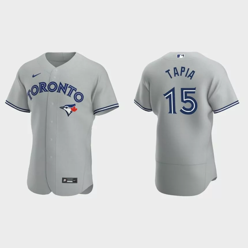 Raimel Tapia Toronto Blue Jays Authentic Road Jersey – Gray
