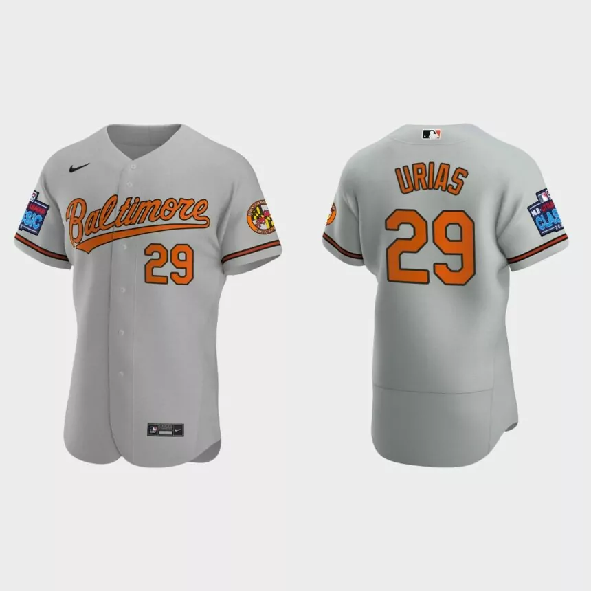 Ramon Urias Baltimore Orioles 2022 Little League Classic Authentic Jersey – Gray