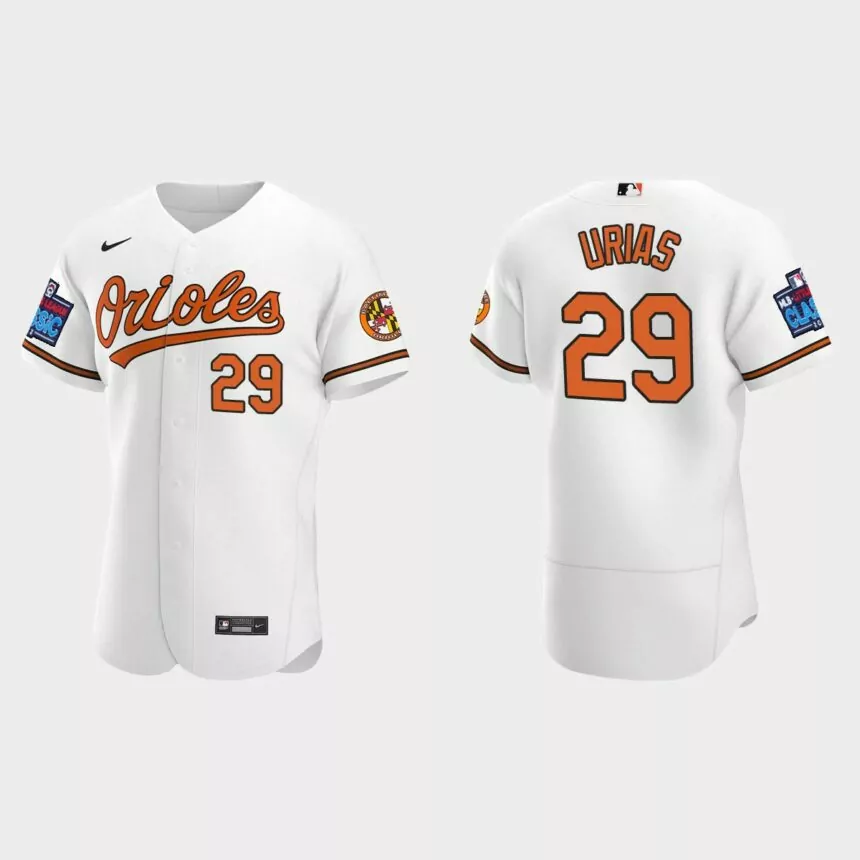 Ramon Urias Baltimore Orioles 2022 Little League Classic Authentic Jersey – White