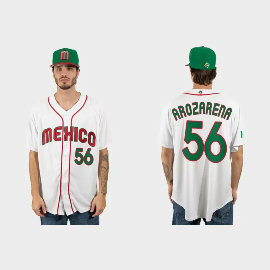 Randy Arozarena Mexico Baseball 2023 World Baseball Classic Jersey – White
