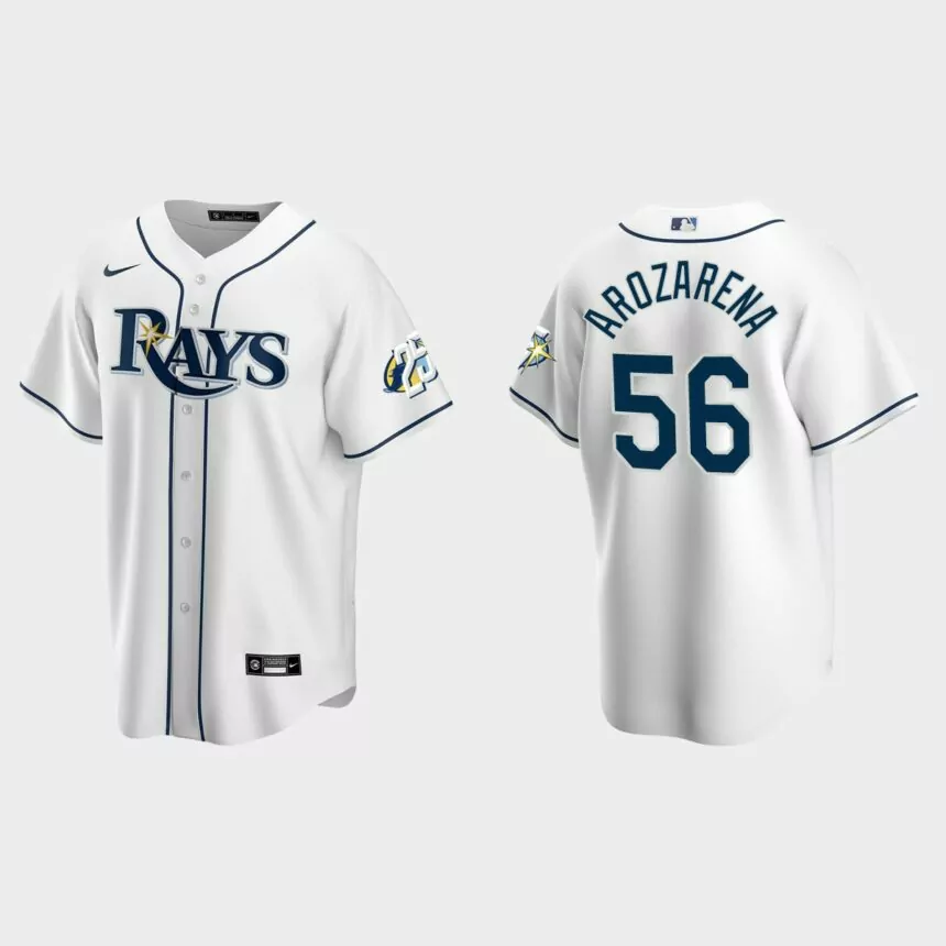 Randy Arozarena Tampa Bay Rays 25th Anniversary Replica Jersey – White
