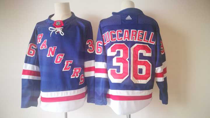 Rangers 36 Mats Zuccarell Royal Adidas Jersey