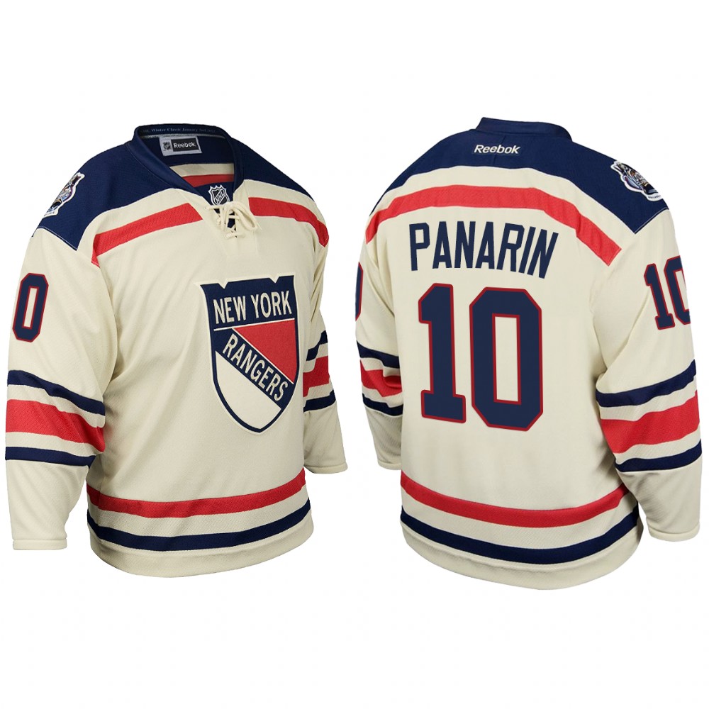 Rangers Artemi Panarin White 2012 Winter Classic Replica Men Jersey