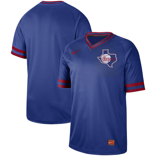 Rangers Blank Blue Throwback Jersey