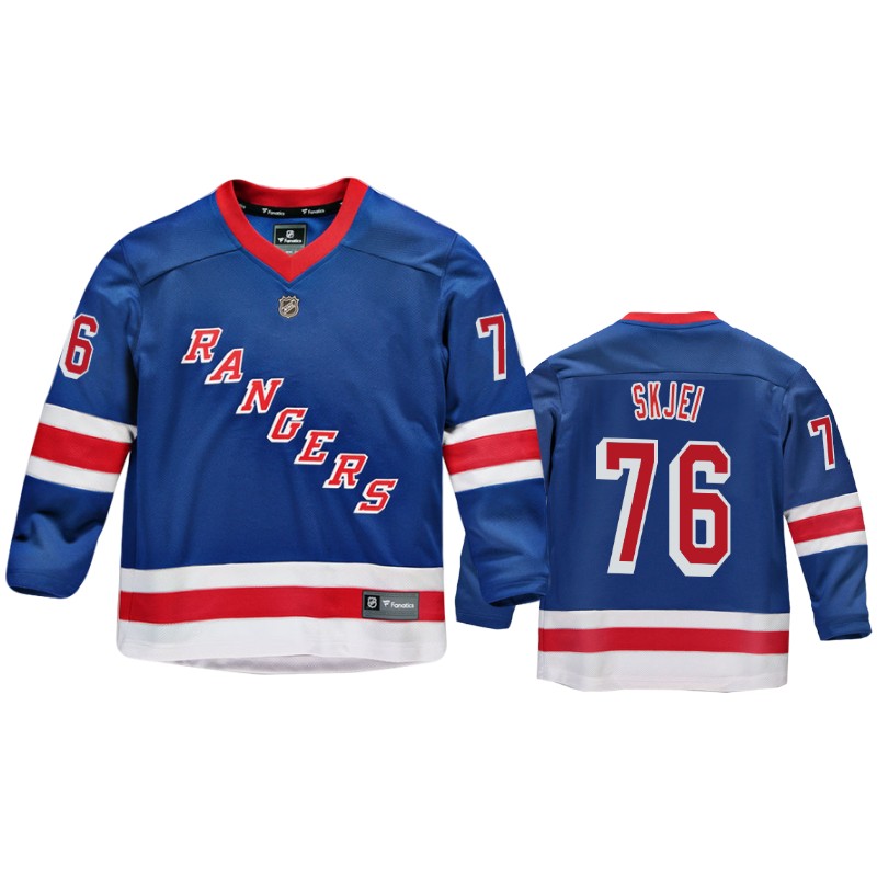 Rangers Brady Skjei Royal Replica Player Home Jersey