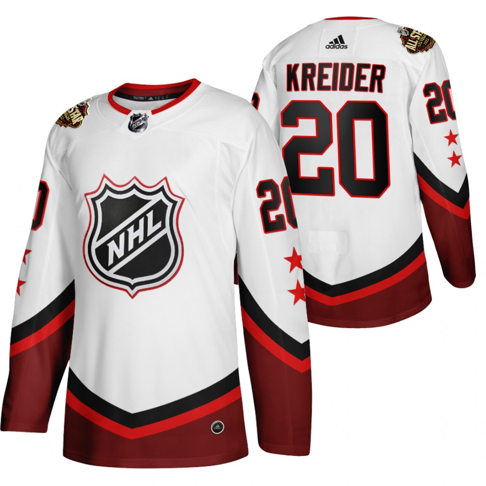 Rangers Chris Kreider 2022 NHL All-Star Red Eastern Jersey