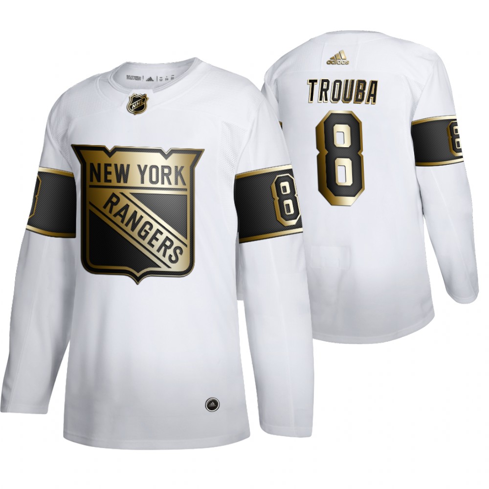 Rangers Jacob Trouba Men's Authentic NHL Golden Edition Jersey