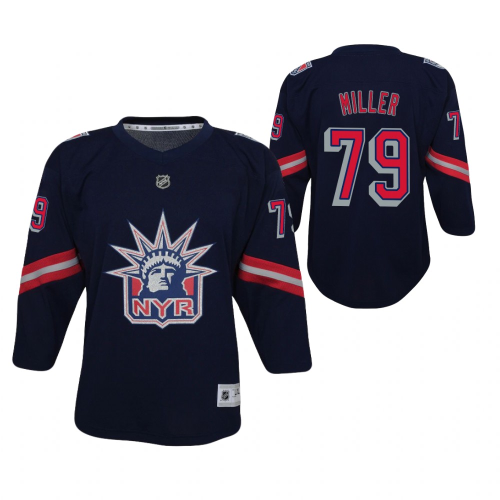 Rangers K'Andre Miller 2020-21 Reverse Retro Jersey Youth Special Edition