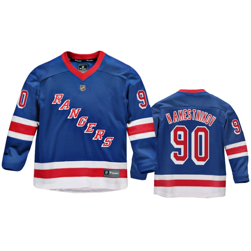 Rangers Vladislav Namestnikov Royal Replica Player Home Jersey