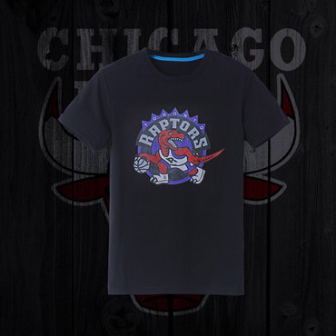 Raptors Fresh Logo Black Men's Short Sleeve T-Shirt