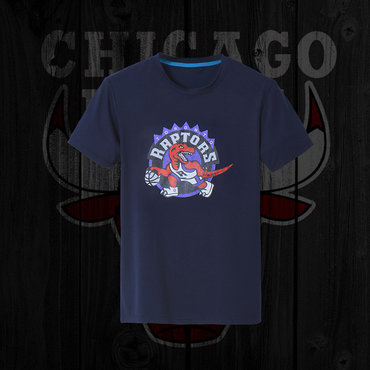 Raptors Fresh Logo Navy Men's Short Sleeve T-Shirt