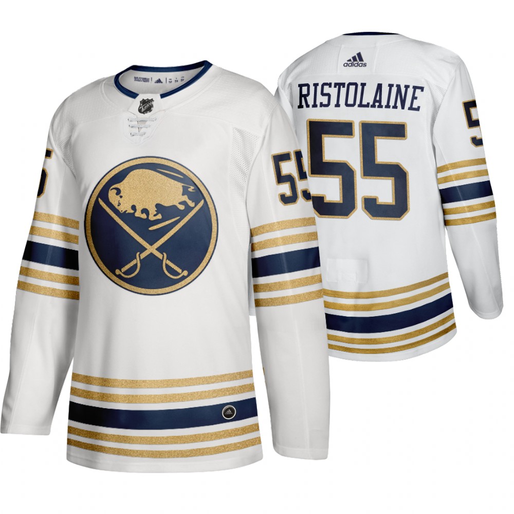 Rasmus Ristolainen White 50th Anniversary Men's Third Jersey