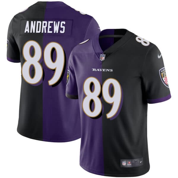 Ravens Split Vapor Jersey – All Stitched Mark Andrews