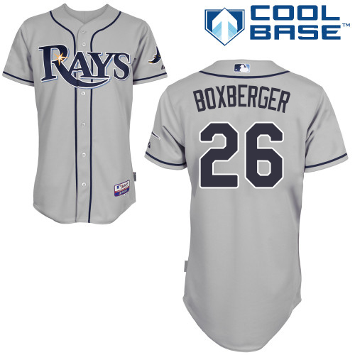 Rays #26 Brad Boxberger Grey Cool Base Stitched Youth MLB Jersey