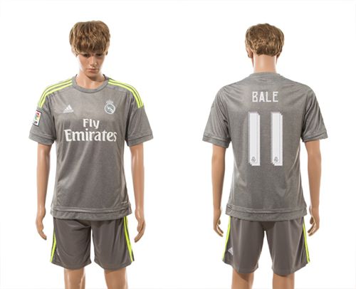 Real Madrid #11 Bale Away Soccer Club Jersey