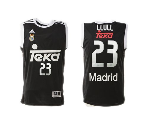 Real Madrid #23 LLULL Away Basketball Jersey
