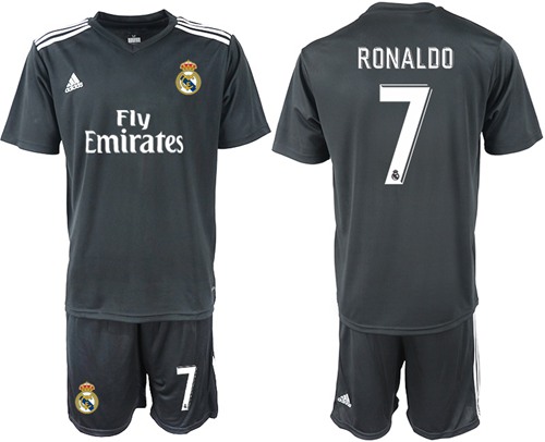 Real Madrid #7 Ronaldo Away Soccer Club Jersey