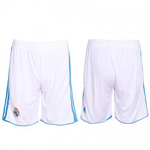 Real Madrid Blank White Home Shorts