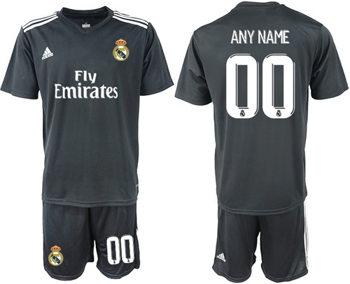 Real Madrid Personalized Away Soccer Club Jersey
