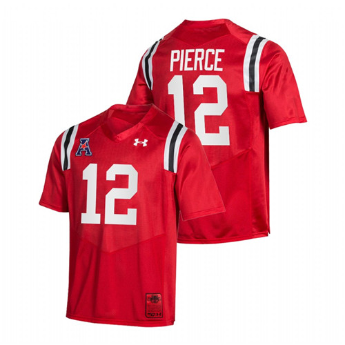 Red Men Cincinnati Bearcats Alec Pierce College Football 150th Anniversary Special Game Jersey