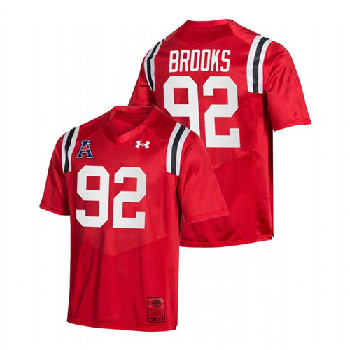 Red Men Cincinnati Bearcats Curtis Brooks College Football 150th Anniversary Special Game Jersey