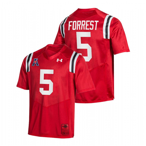 Red Men Cincinnati Bearcats Darrick Forrest College Football 150th Anniversary Special Game Jersey