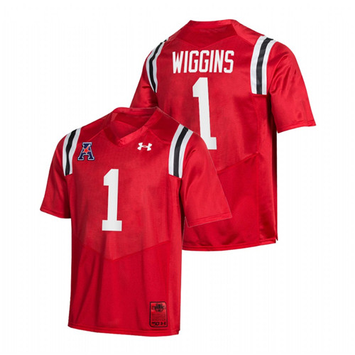 Red Men Cincinnati Bearcats James Wiggins College Football 150th Anniversary Special Game Jersey