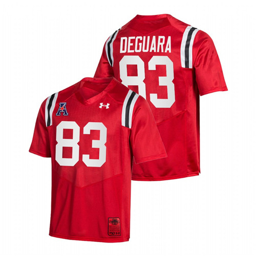 Red Men Cincinnati Bearcats Josiah Deguara College Football 150th Anniversary Special Game Jersey