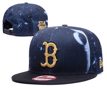 Red Sox Gold Logo Star Wars Adjustable Hat YS