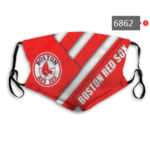 Red Sox PM2.5 Mask with Filter Double Protection  (3)