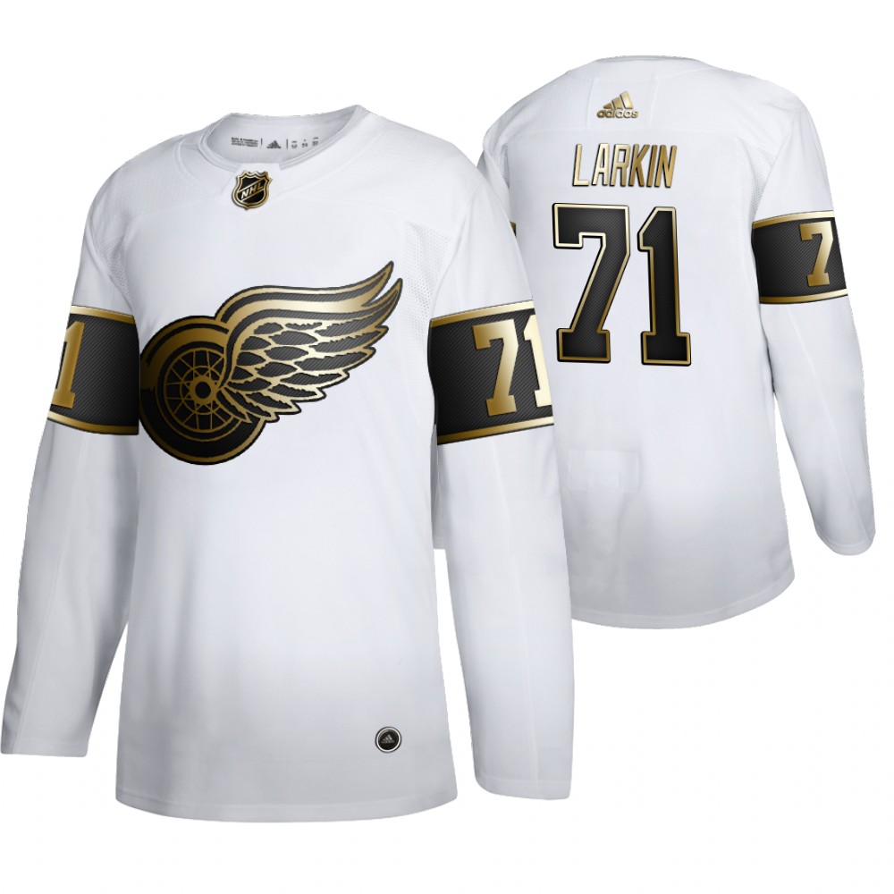 Red Wings Dylan Larkin Men's Authentic NHL Golden Edition Jersey