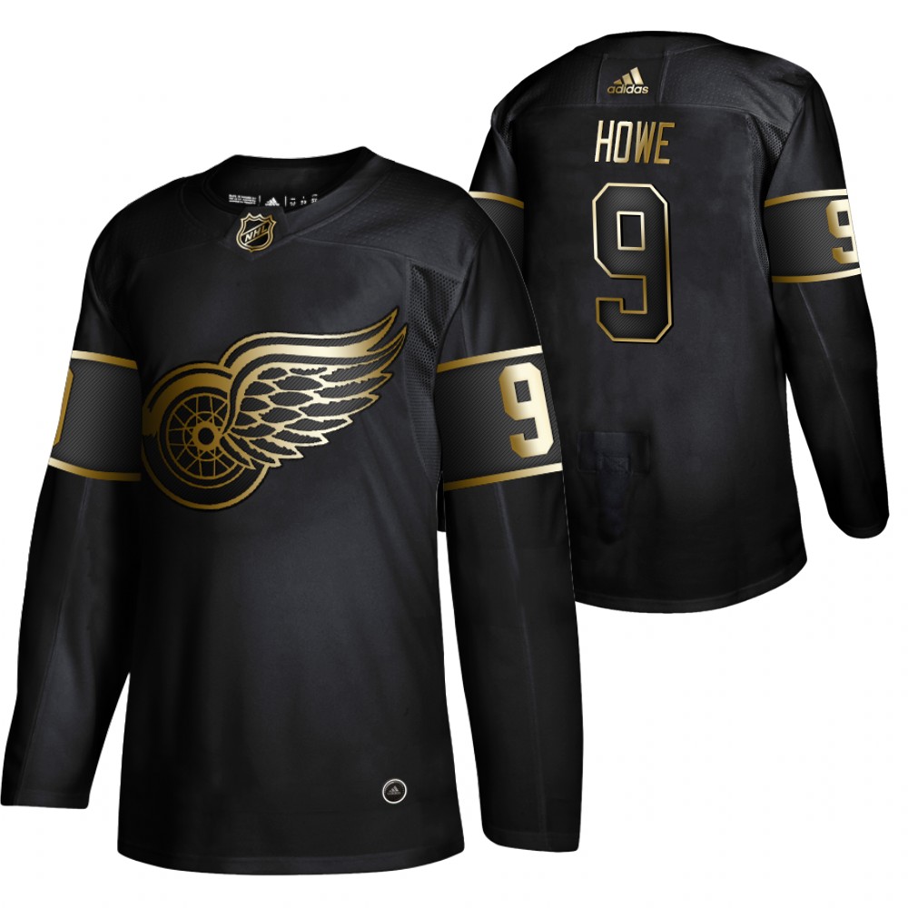 Red Wings Gordie Howe Men's Retired Player 2019 Golden Edition Jersey
