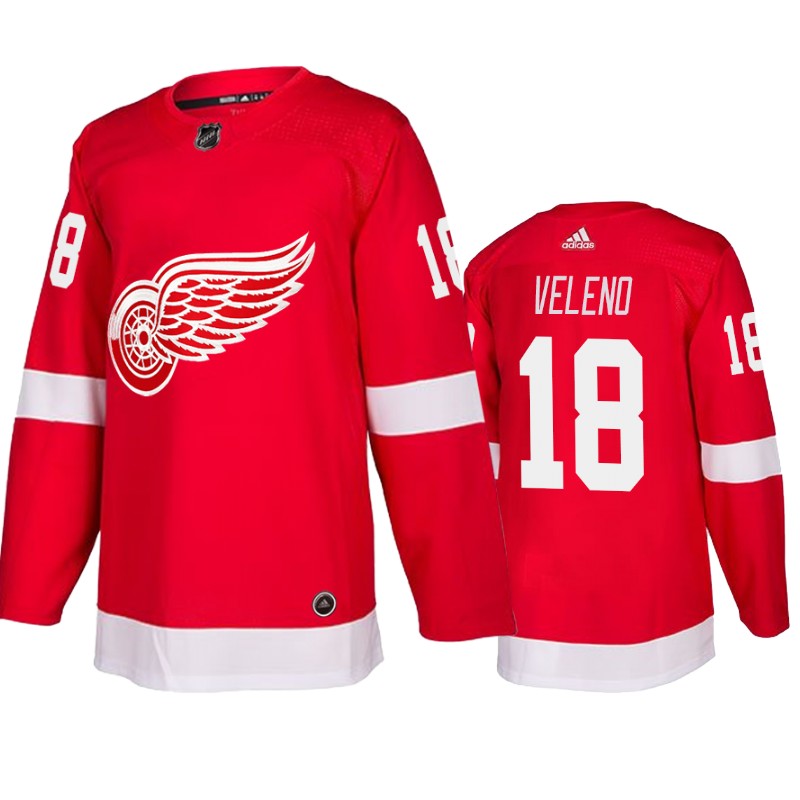Red Wings Joseph Veleno Red NHL Draft Jersey