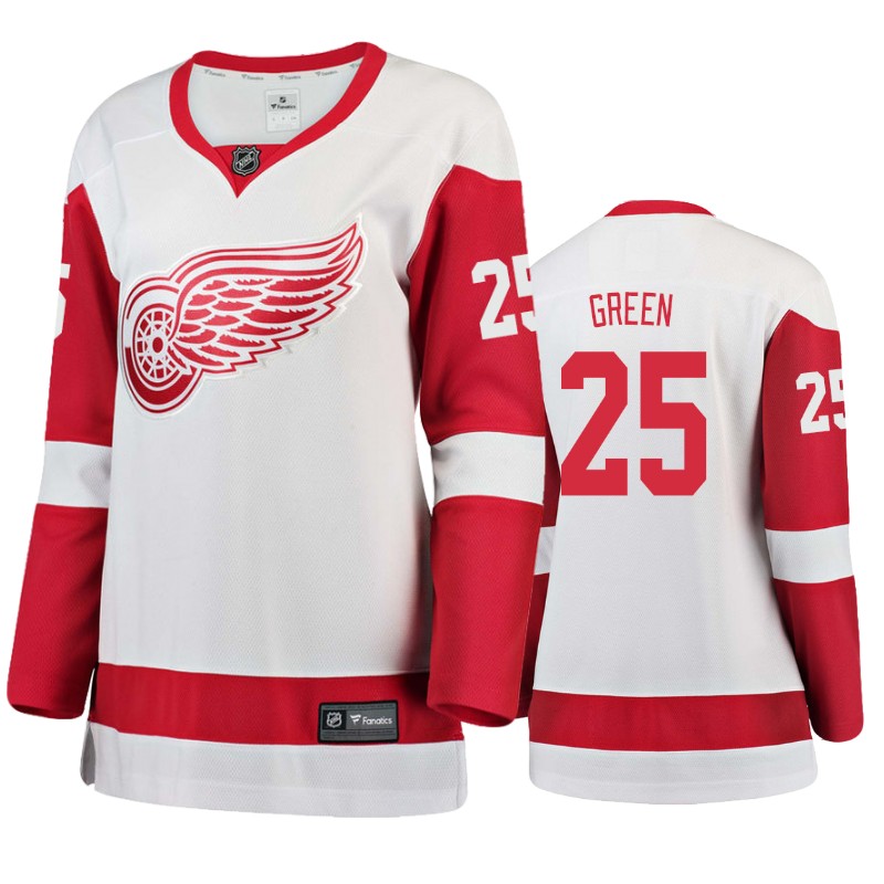 Red Wings Mike Green White Breakaway Fanatics Branded Jersey