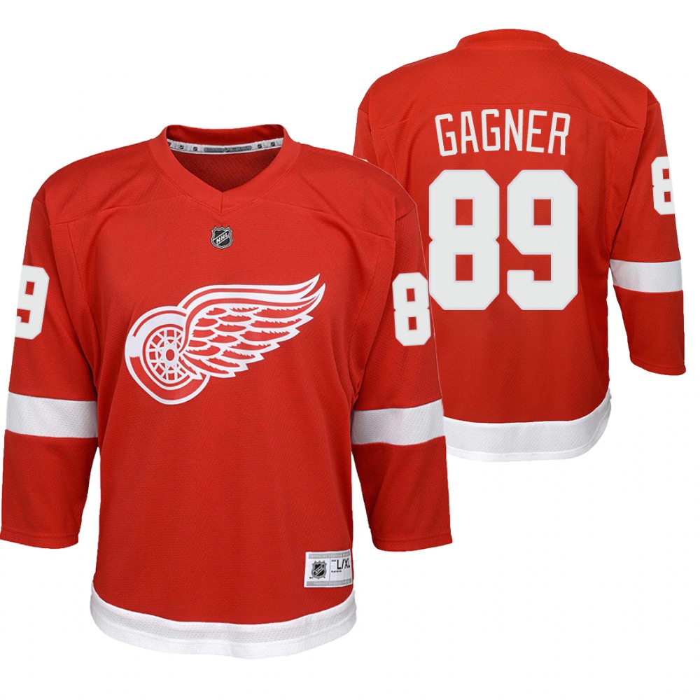 Red Wings Sam Gagner 2020-21 Home Jersey youth Breakaway Player