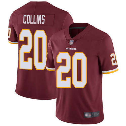 Redskins #20 Landon Collins Burgundy Red Team Color Men's Stitched Football Vapor Untouchable Limited Jersey
