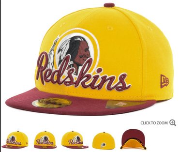 Redskins fitted hat